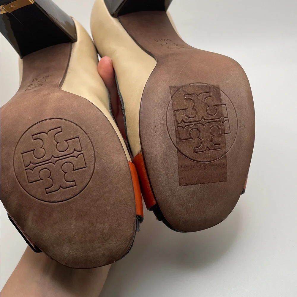 Tory Burch New in box leather heels